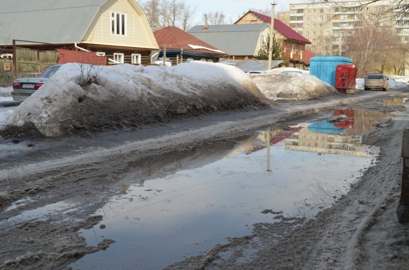 Погода спасает дома Новосибирска от подтоплений